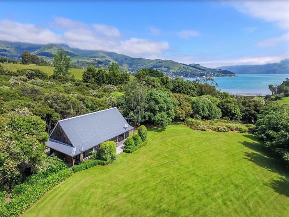 Tranquil Family Retreat Villa Akaroa Bagian luar foto