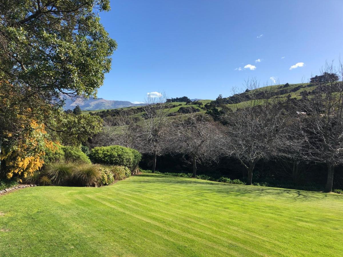 Tranquil Family Retreat Villa Akaroa Bagian luar foto